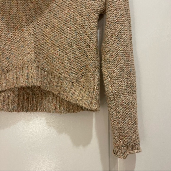 SIZE S | Urban Outfitters Camel Sweater, Cowlneck - Picture 4 of 4
